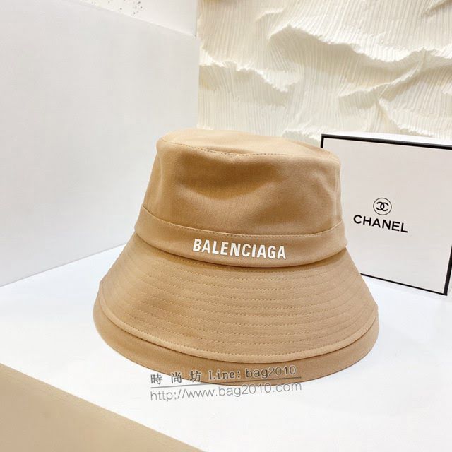 Balenciaga男女同款帽子 巴黎世家印花漁夫帽  mm1200